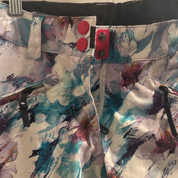 Floral Ripzone Snow Pants - Picture 3 of 9